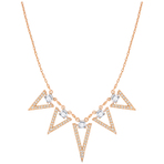 FUNK NECKLACE LRG CZWH CRY ROS 项链