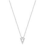 FUNK NECKLACE SML CZWH CRY RHS 项链