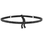 CRYSTALDUST NECKLACE CHOKER JET STS