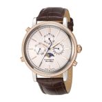 ROMANSON MENS LEATHER WATCH MOON PHASE TL8A08FMNJASR4 男士手表