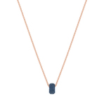 STONE PENDANT RND MONT ROS 项链