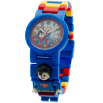 LEGO DC SUPERMAN WATCH WATCH WITH MINIFIGURE LINK 儿童手表