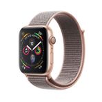 APPLE WATCH SERIES 4 GPS, 44mm GOLD ALUMINUM CASE WITH PINK SAND SPORTS LOOP 苹果智能手表