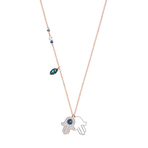 DUO PENDANT HAMSA HAND DMUL MIX 项链