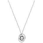 GREETING PENDANT RING JET CRY RHS 项链