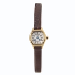 S0004 WATCH DARK BROWN 女士休闲手表