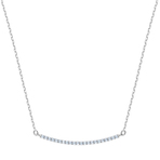 ONLY NECKLACE LINE CZWH RHS 项链