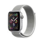 APPLE WATCH SERIES 4 GPS, 44mm SILVER ALUMINUM CASE WITH SEASHELL SPORTS LOOP 苹果智能手表