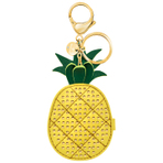 LIME BAG CHARM YELLOW STS PGO W MIRROR 钥匙链