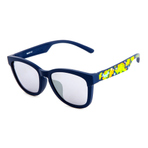 SODAMON KIDS JS505 NAVY CHARACTER PRINTING SILVER MIRROR LENS FOR KIDS   儿童墨镜