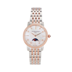 SLIMLINE LADIES MOONPAHASE ROSE GOLD 手表