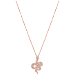 LESLIE PENDANT SML SILK ROS