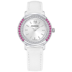 PLAYFUL LADY LEATHER STRAP WHT WHT STS    女士手表