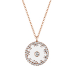 LA STELLA FLOATING STONE P1134 NECKLACE  项链