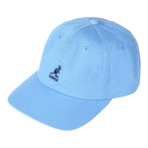 WASHED BASEBALL CAP 5165 SKY 帽子