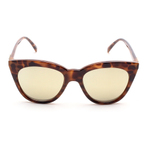 SUNGLASS HALFMOON MAGIC GOLD MILLER LENS 墨镜