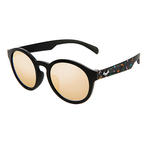 LK7002-C07 SODAMON LOOKIE BLACK PATTERN+ ROSE GOLD MIRROR LENS 儿童墨镜