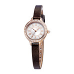 ROMANSON WOMENS LEATHER WATCH RL6A31QLNRASR1 手表