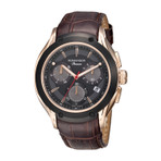 ROMANSON PREMIER MENS LEATHER WATCH PB4221HM1KA36R 男士手表