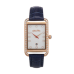 STYLE SWING LEATHER WATCH BLUE 手表