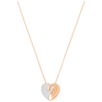 GUARDIAN NECKLACE SML CRY ROS 项链