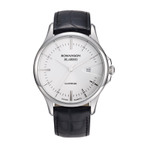 ROMANSON MEN LEATHER WATCH CB5A10MMBWA1R2 男士手表