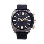 DIESEL WATCH 男士皮革手表