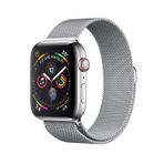 APPLE WATCH SERIES 4 GPS, CELLULAR, 44mm STAINLESS STEEL CASE WITH MILANESE LOOP 苹果智能手表