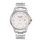 ROMANSON MEN METAL WATCH CA5A10MMWCA1R2 男士手表