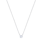 ATTRACT NECKLACE RND CZWH RHS  项链