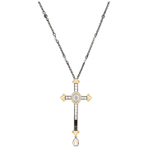 MILLENNIUM PENDANT CROSS DMUL MIX 项链