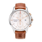 ROMANSON MEN LEATHER WATCH CB5A09HMNJA1R5 男士手表