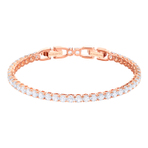 TENNIS BRACELET RND DLX CZWH ROS M 手链