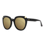 MOKA BLACK GOLD MIRROR LENS   墨镜