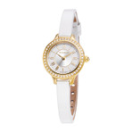 ROMANSON WOMENS LEATHER WATCH RL6A31QLIGASR1 手表