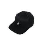 WOOL FLEXFIT BASEBALL CAP 8650 BLACK 帽子