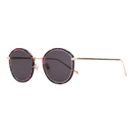 JARDIN RAINBOW PATTERN+GOLD METAL 墨镜