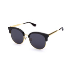 WORLDPOP BLACK GOLD METAL SUNGLASSES 墨镜