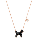 PETS NECKLACE PUDEL JET ROS 项链