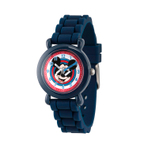 MICKEY MOUSE WATCH, BLUE SILICONE STRAP 儿童手表
