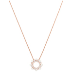 MAJOR PENDANT RND CRYWHITE ROS 项链