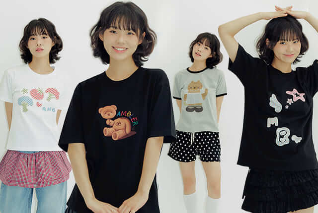 Tシャツ・カットソー +AMBLER+ Cat biting Little bear sweatshirt oatmeal AMM1208 Amazon.com: Colorful Teddy Bear Men Women Kids Sweatshirt