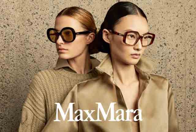 【ブランドフレーム】Max Mara MM5069-D 054 49 ケース付き MaxMara(ﾏｯｸｽﾏｰﾗｰﾞ)MM5069-D+054