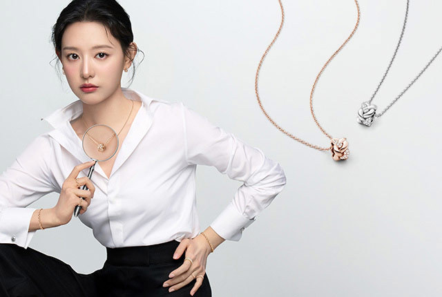 [STONE HENgE] 韓国☆14K Gold☆P1616D Necklace Stone Hedge Link 14K Necklace P1446 Jun Jihyun Korean