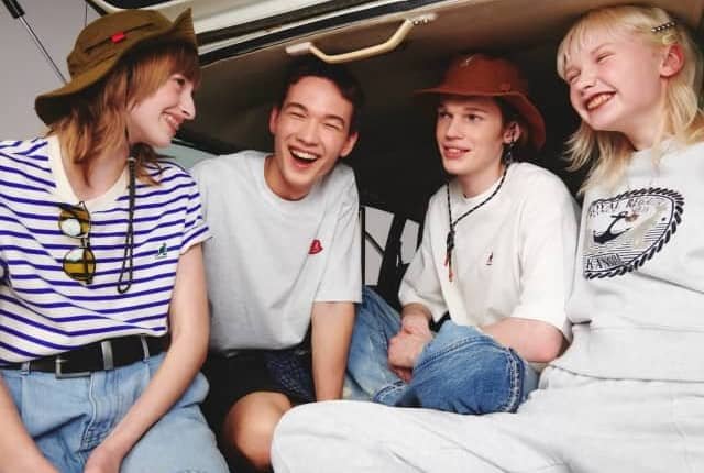 KANGOL（カンゴール）の「【KANGOL】 サイドライン ワンポイント