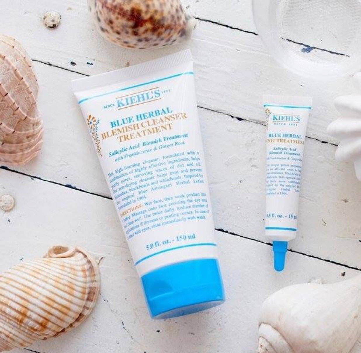 blue herbal blemish cleanser