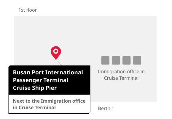 Busan Port International Passenger Terminal Cruise Ship Pier