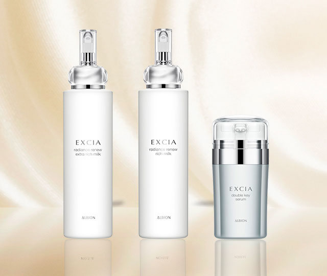乳液・ミルク EXCIA radiance renew extra rich milk Albion Excia
