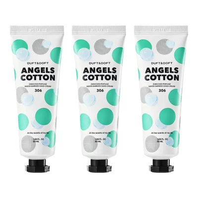 인리치드 퍼퓸 워터베리어 핸드크림 엔젤스코튼 50ml*3개 세트
