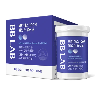 비비랩 비피더스 100억 밸런스 유산균 30캡슐